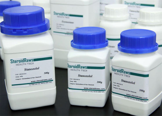 China Sichere Mundanabole steroide Stanozolol Winstrol für sperrig seienden hohen Reinheitsgrad des Zyklus-99% fournisseur