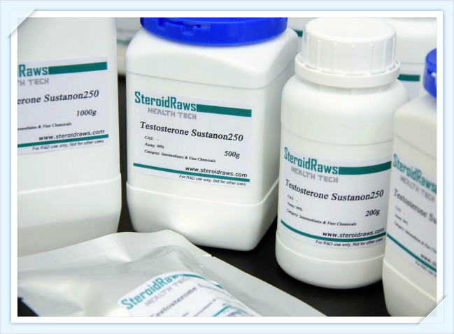 Weißes gemischtes rohes Steroid pulverisiert su-250 Standard des Testosteron-Sustanon250 USP