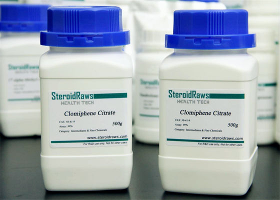 China Clomifene-Zitrat Clomid CAS 50-41-9 Östrogen der sicheren effektiven Mundanabolen steroide anti- fournisseur