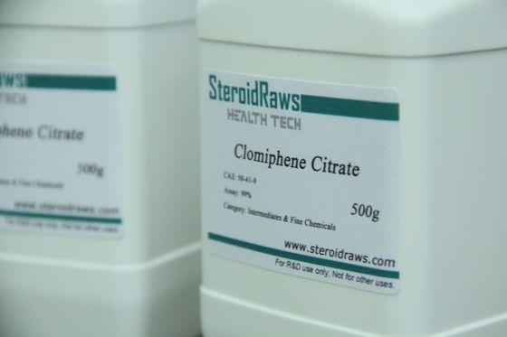 China Rohes Pulver-Antiöstrogen-Steroide Clomifen, Clomid für PCT Cas no.50-41-9 fournisseur