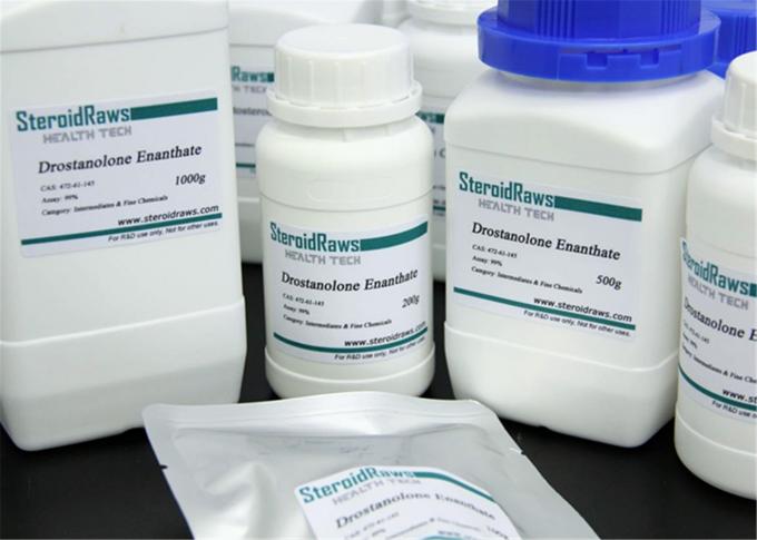 Weißes pharmazeutisches Body Building-Steroid-mündlichpulver Drostanolone Enanthate 472-61-145