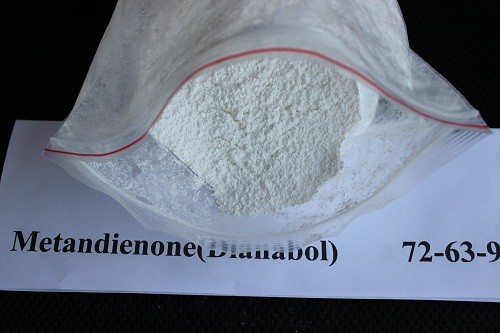 Light White Powder Muscle Building Steroids Methandrostenolone Dianabol DB CAS 72-63-9